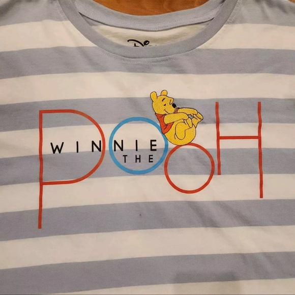 Disney Winnie The Pooh & Friends T-Shirt, Womens Cropped - Picture 2 of 6